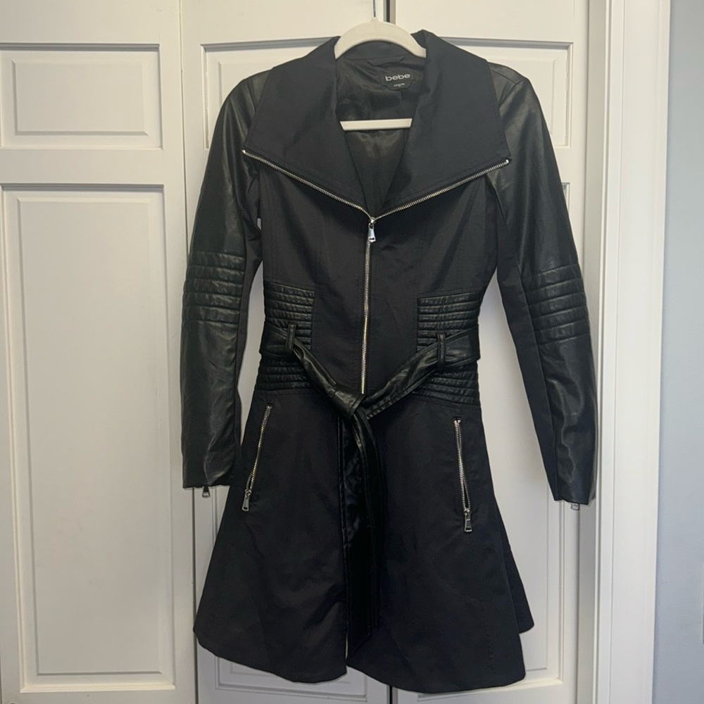 Bebe trench coat